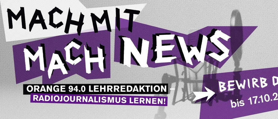 Foto zum Beitrag 'ORANGE 94.0 Lehrredaktion – Radiojournalismus lernen!'